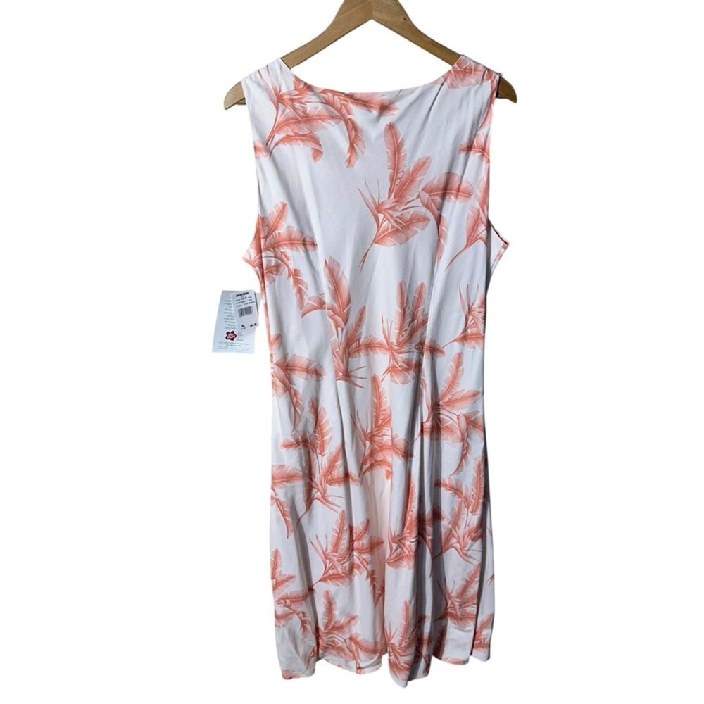 NEW Hilo Hattie Vintage Tropical Palm Leaf Dress Size XL - Picture 5 of 9
